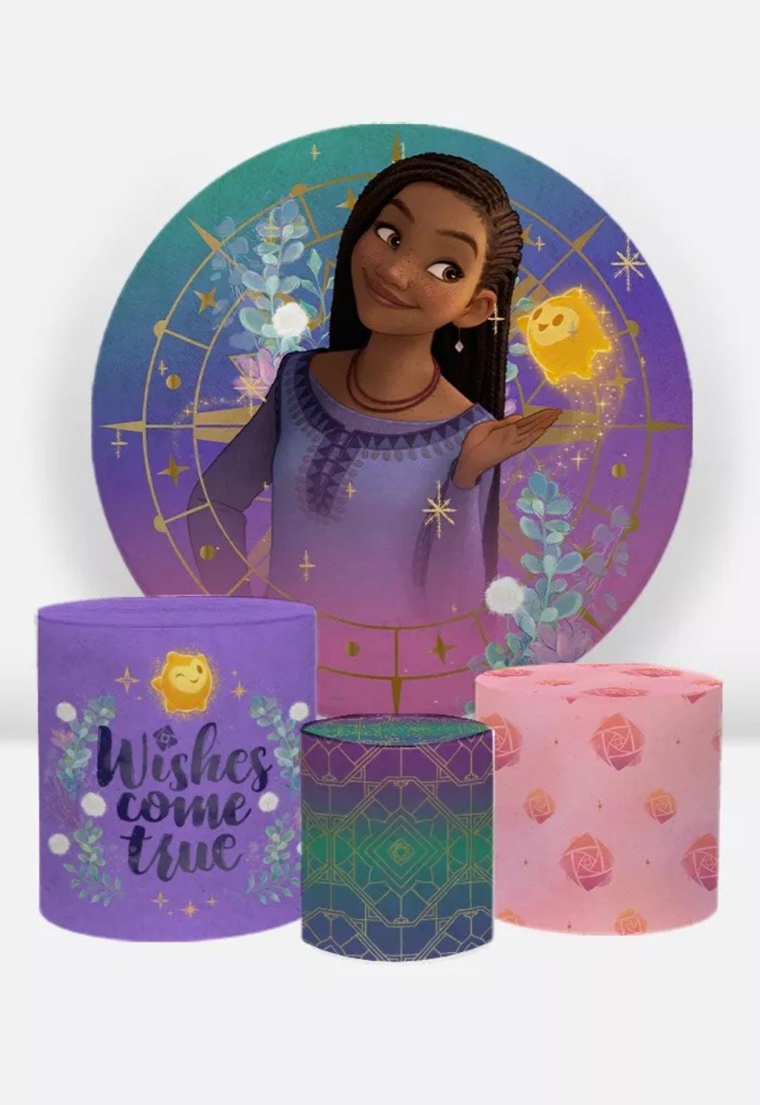 Kit panel circular trio de fundas - Wish