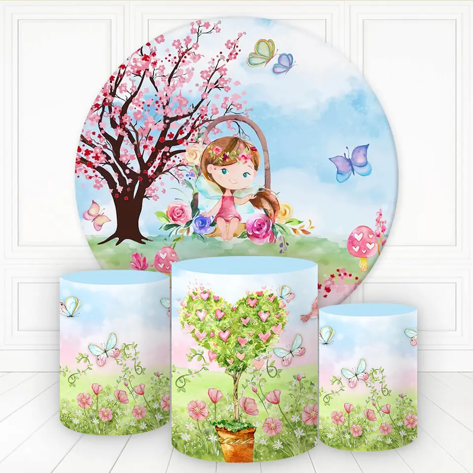 Kit panel circular trio de fundas - Hada
