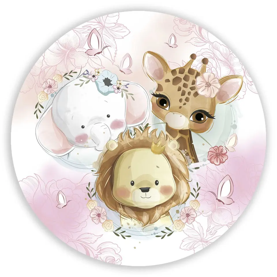 Panel Circular - Safari