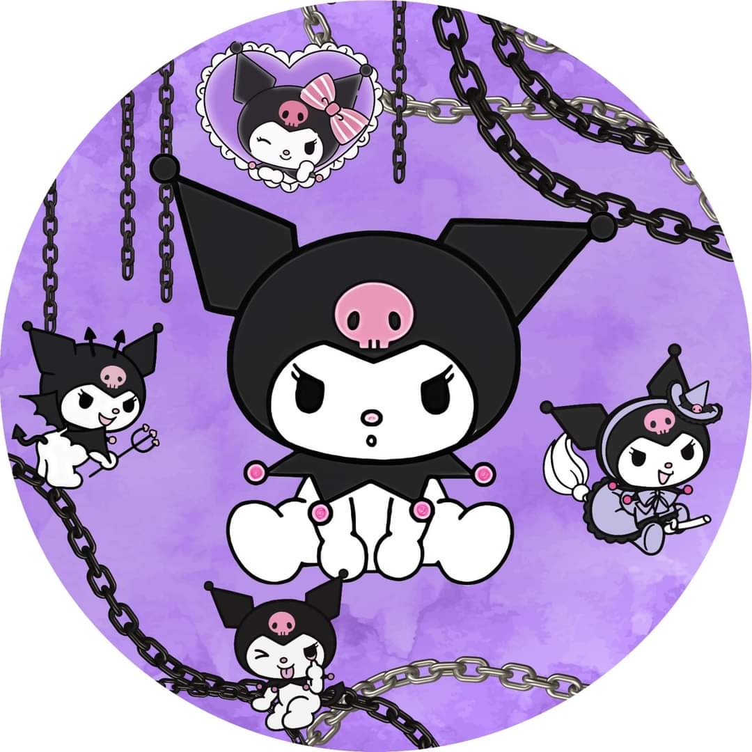 Panel Circular - Kuromi