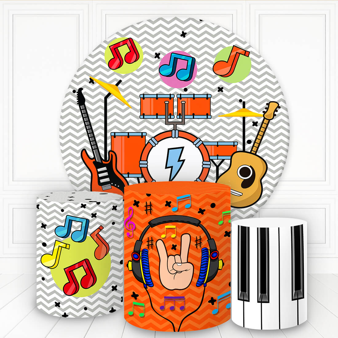 Kit panel circular trio de fundas –  Instrumentos Musicales