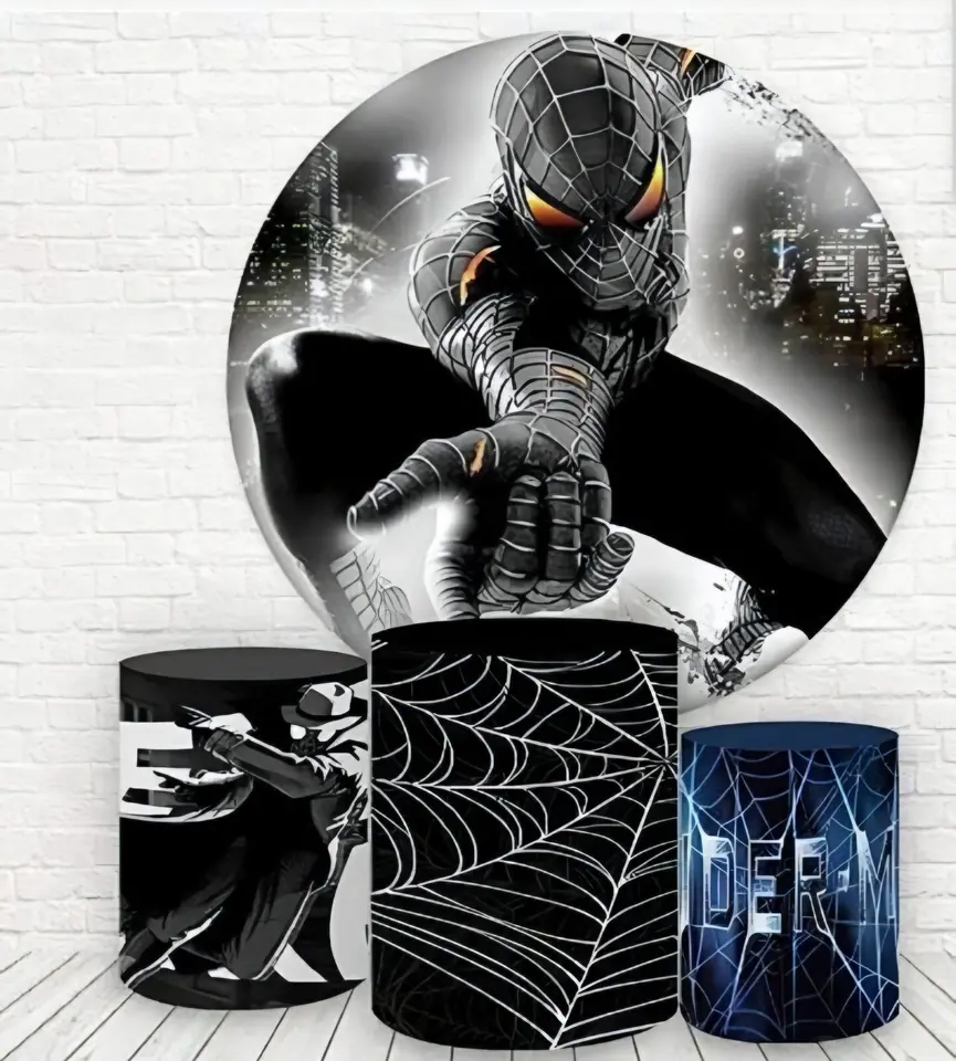 Kit panel circular trio de fundas - Hombre Araña