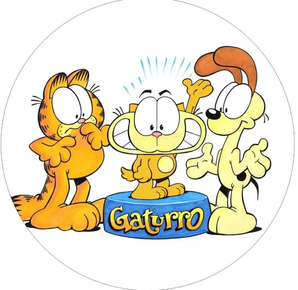 Panel Circular - Gaturro