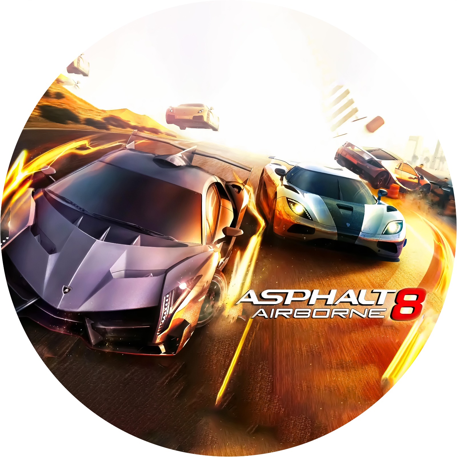 Panel Circular - Asphalt 8