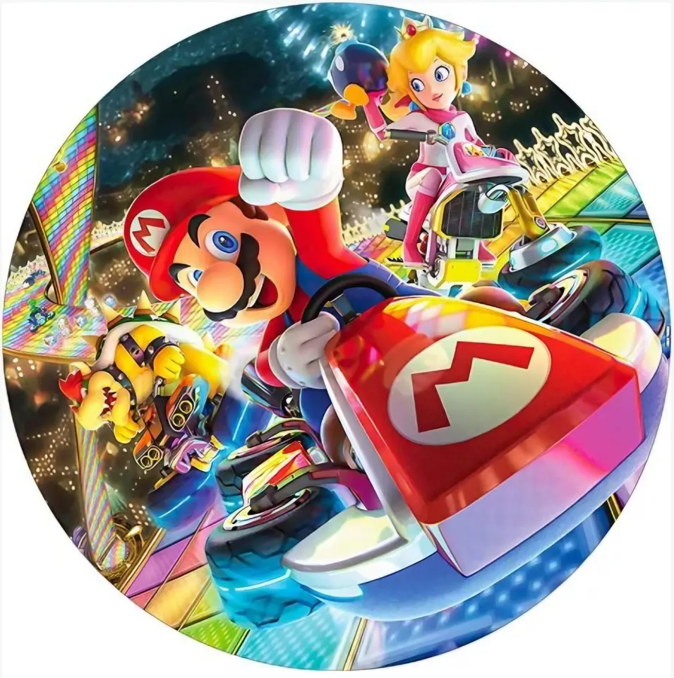Panel Circular - Mario Cars