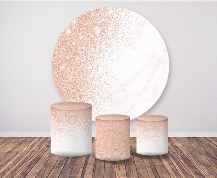 Kit panel circular trio de fundas - Glitter