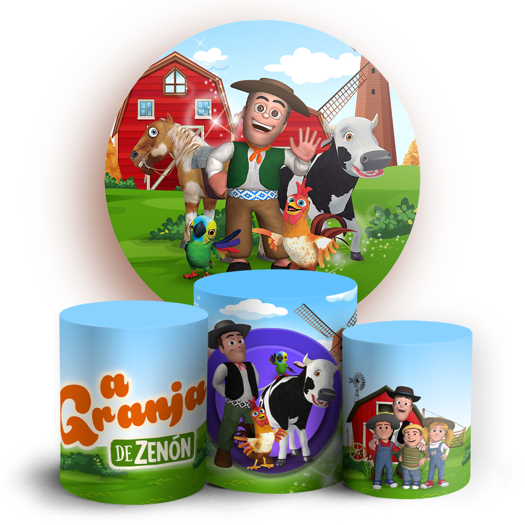 Kit panel circular trio de fundas - Granja Zenon