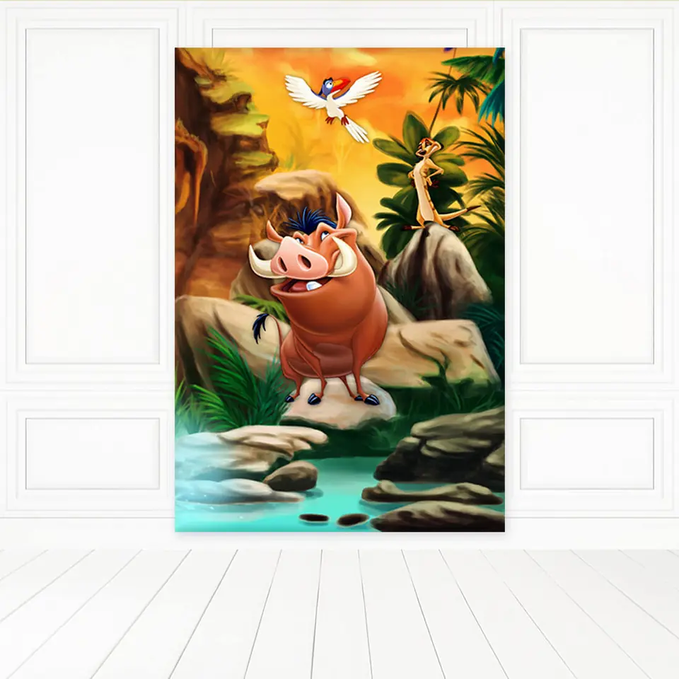 Panel Lateral - Rey Leon