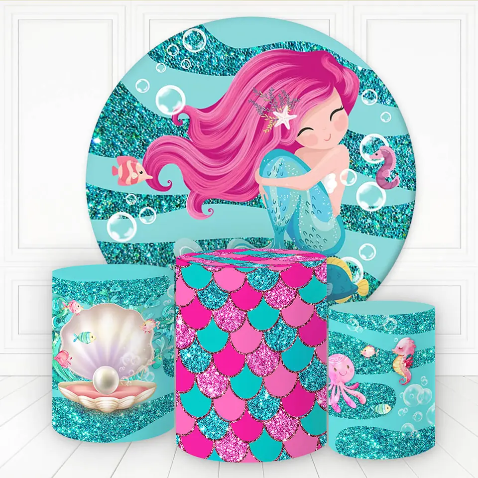Kit panel circular trio de fundas - Sirena