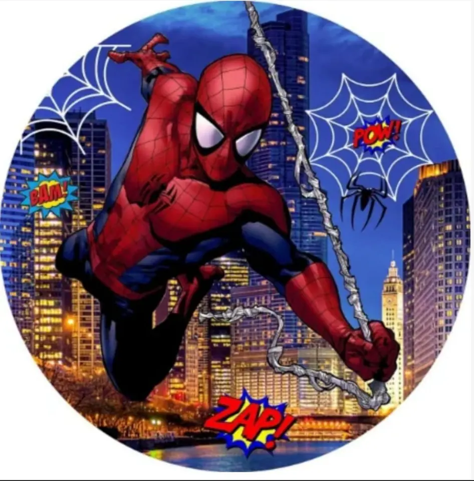 Panel Circular - Hombre Araña