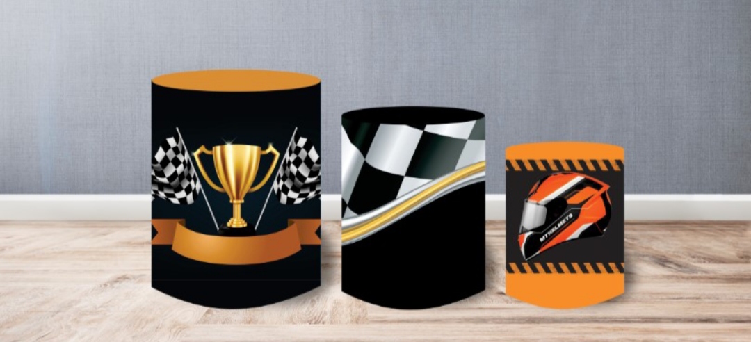 Trio de fundas - Moto Cross