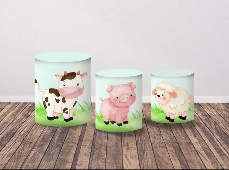 Trio de fundas -  Granja
