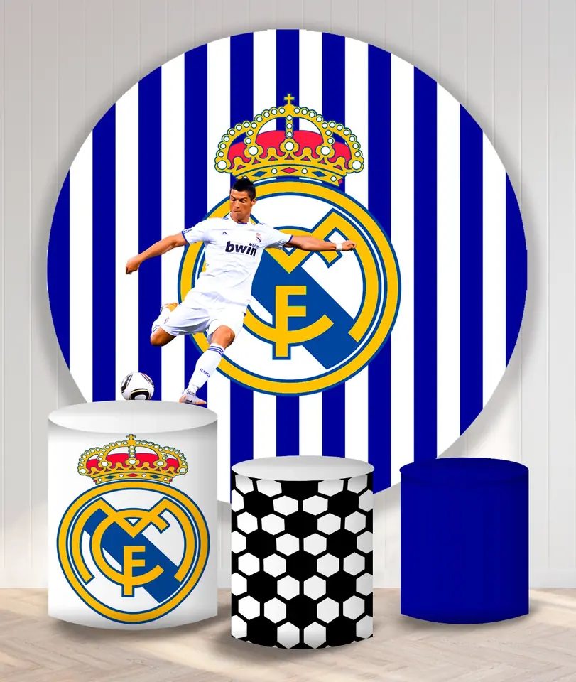 Kit panel circular trio de fundas - Real Madrid