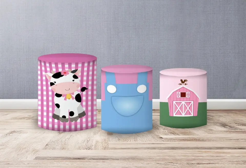 Trio de fundas - Vaca Lola
