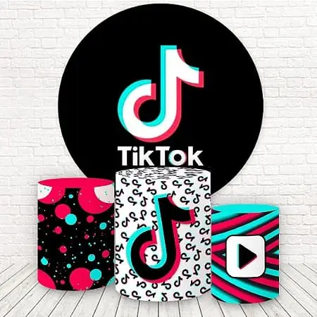 Kit panel circular trio de fundas - Tik Tok