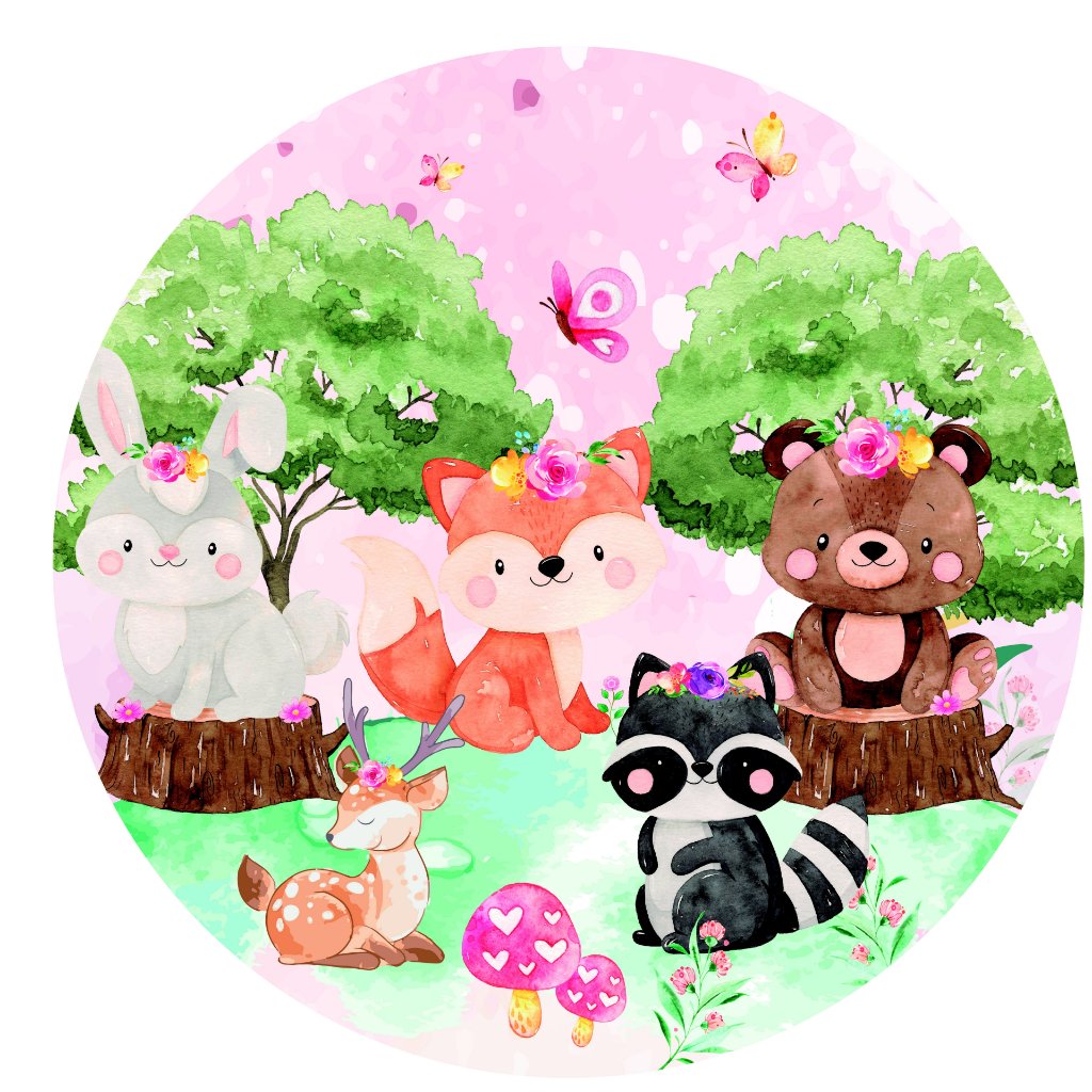Panel Circular - Bosque