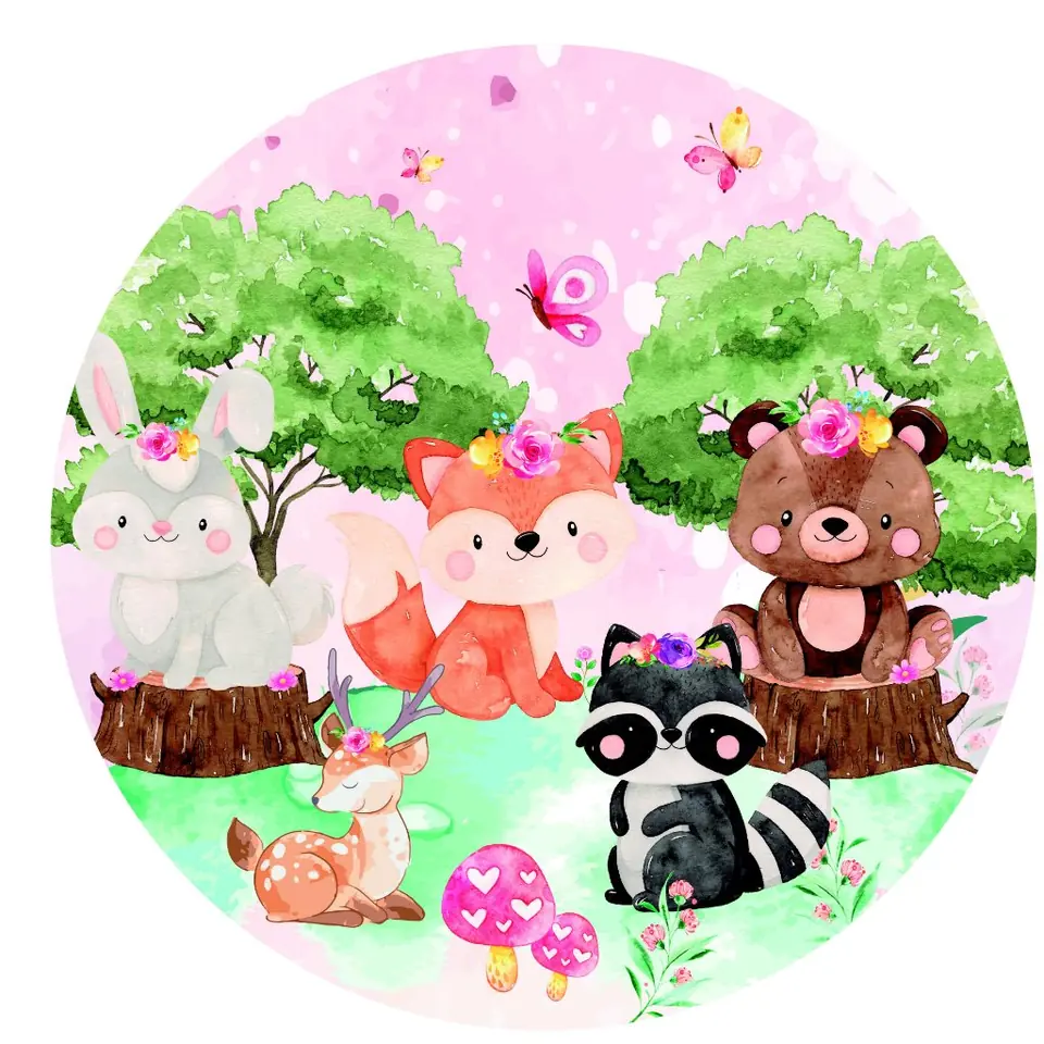 Panel Circular - Bosque