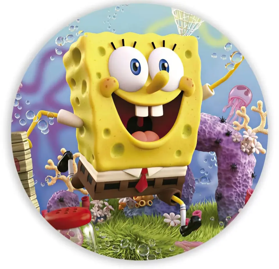 Panel Circular - Bob Esponja