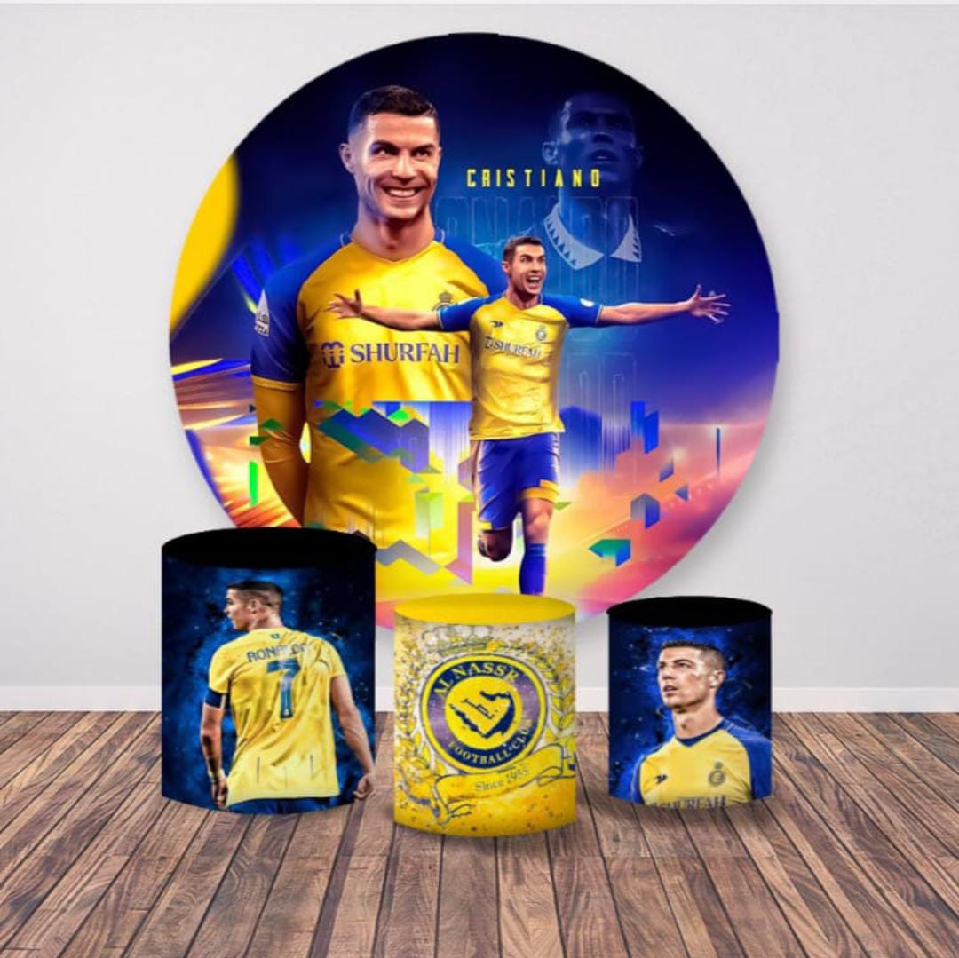 Kit panel circular trio de fundas - Cristiano Ronaldo