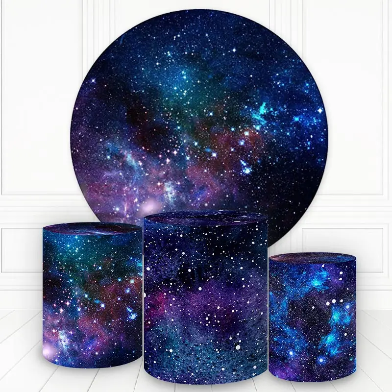 Kit panel circular trio de fundas - Galáxia