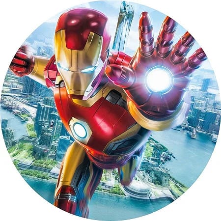 Panel Circular - Iron Man
