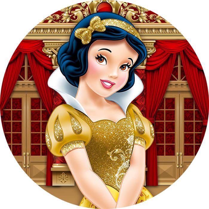 Panel Circular - Blanca Nieves