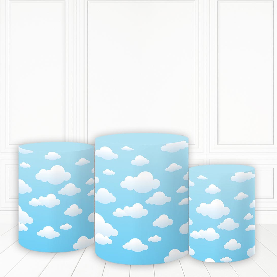 Trio de fundas - Nubes