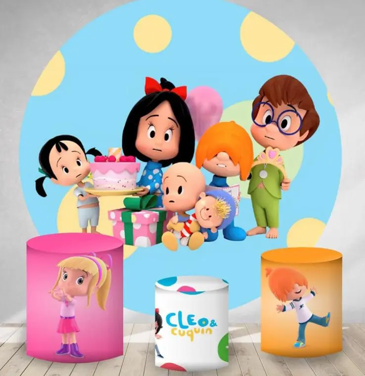 Kit panel circular trio de fundas - Cleo & Cuquin