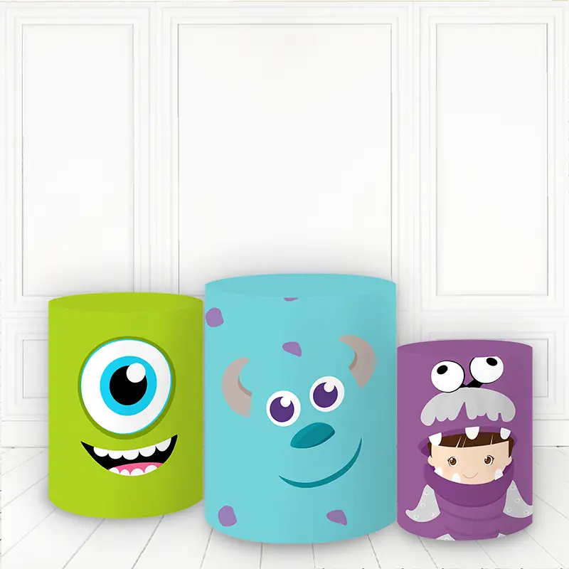 Trio de fundas - Monsters inc