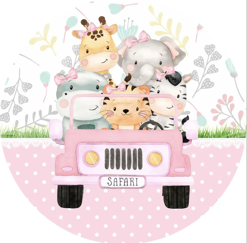Panel Circular - Safari