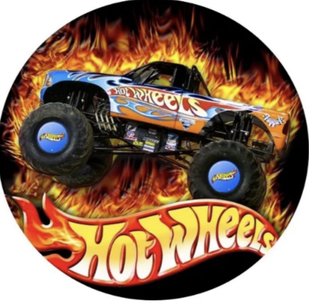 Panel Circular - Hotwheels