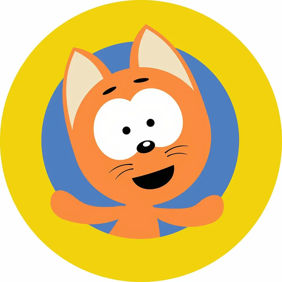 Panel Circular - Gatito kote