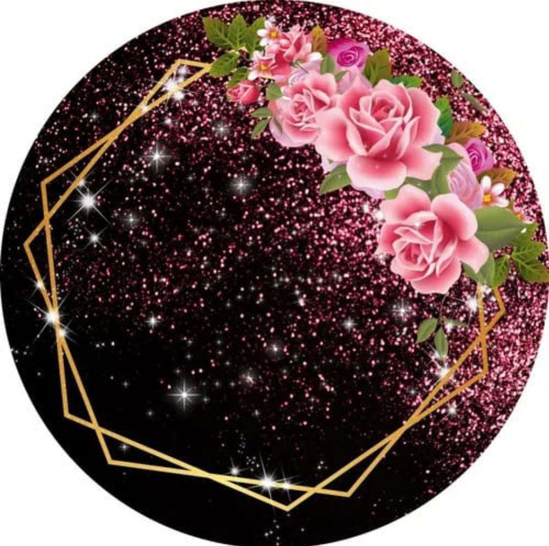 Panel Circular - Floral