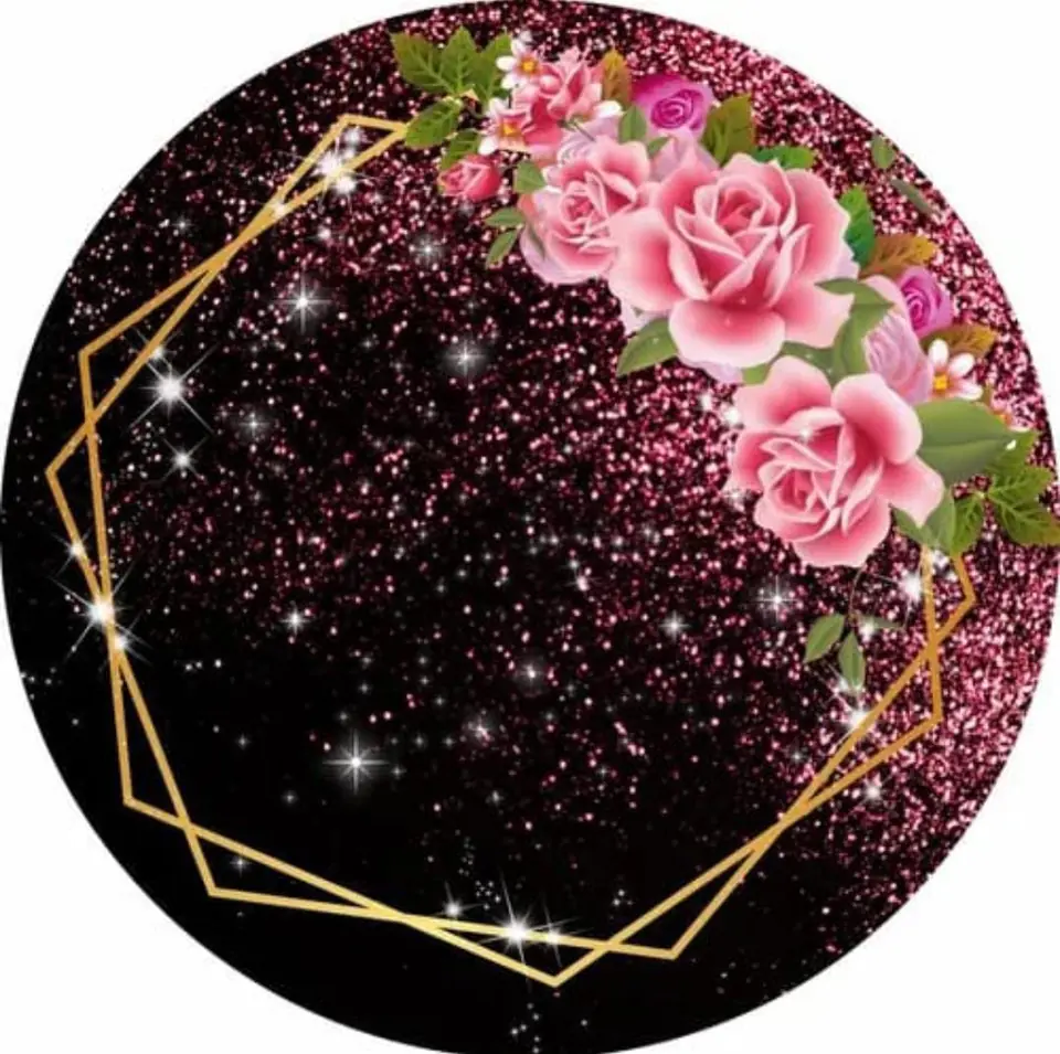 Panel Circular - Floral
