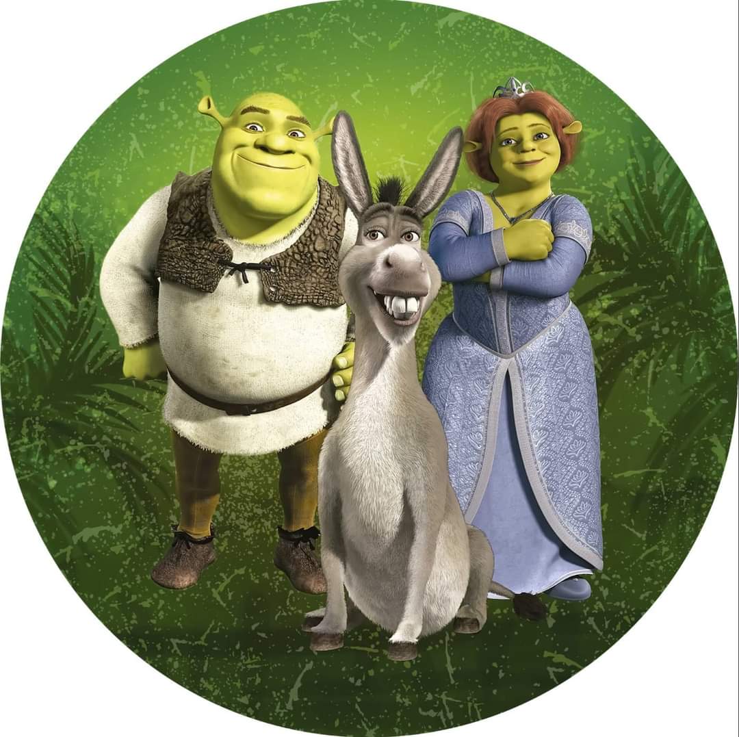 Panel Circular - Shrek