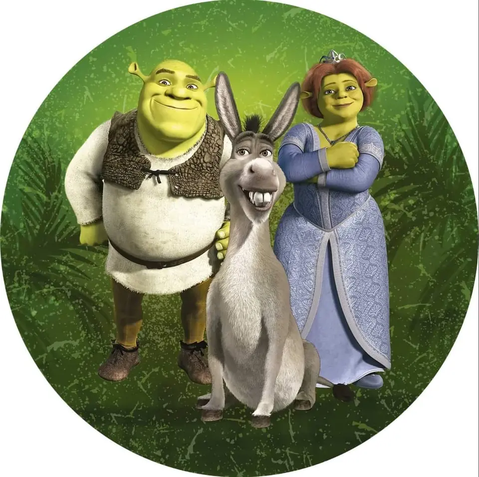 Panel Circular - Shrek