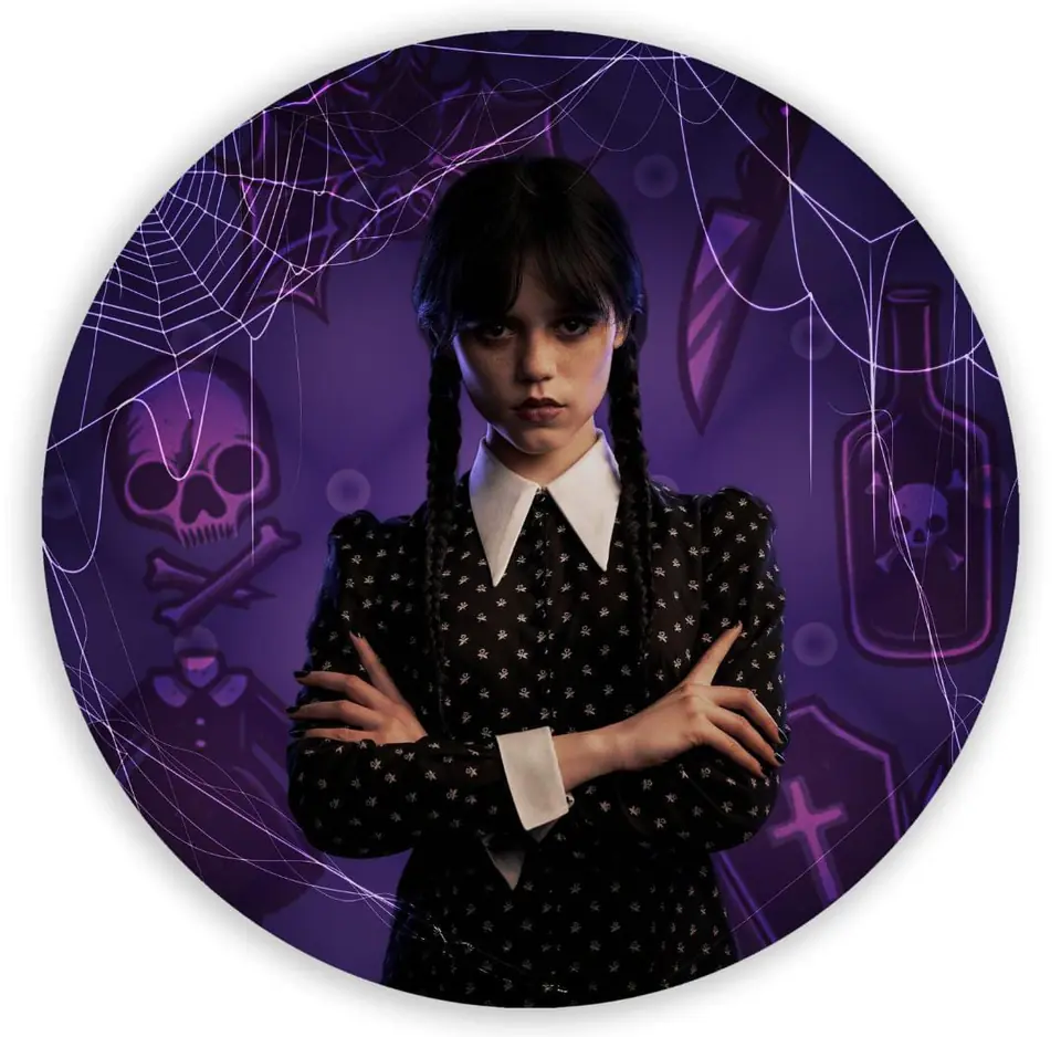 Panel Circular - Merlina Addams
