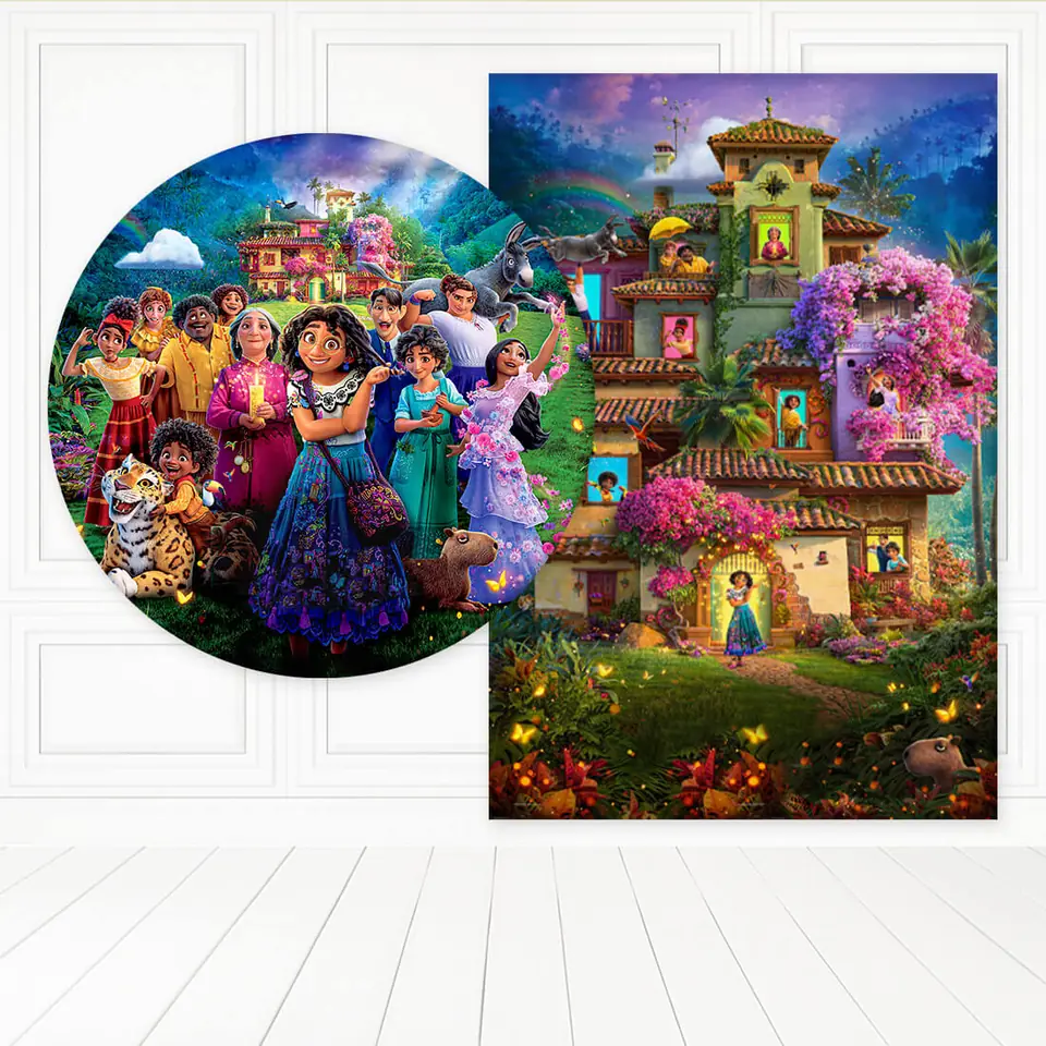 Panel circular,panel lateral - Encanto