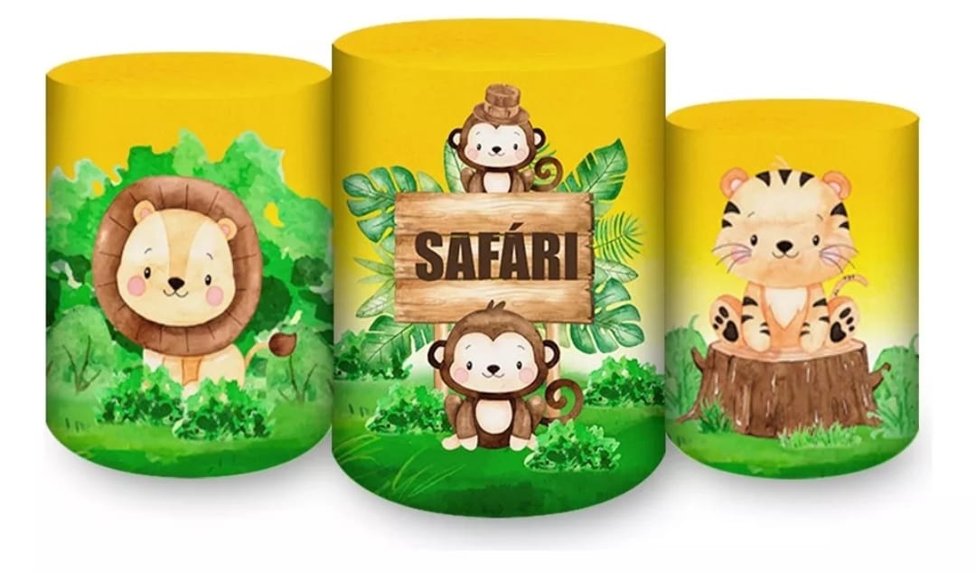 Trio de fundas - Safari