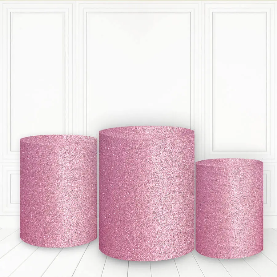 Trio de fundas - 3D Glitter Rosa