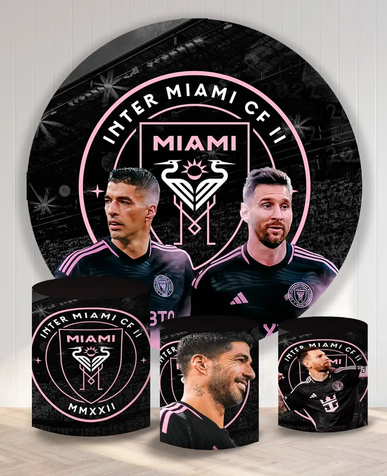 Kit panel circular trio de fundas - Inter Miami