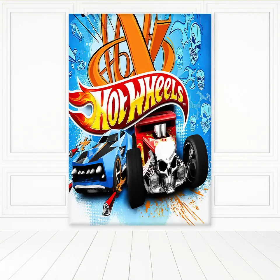 Panel Lateral - Hotwheels