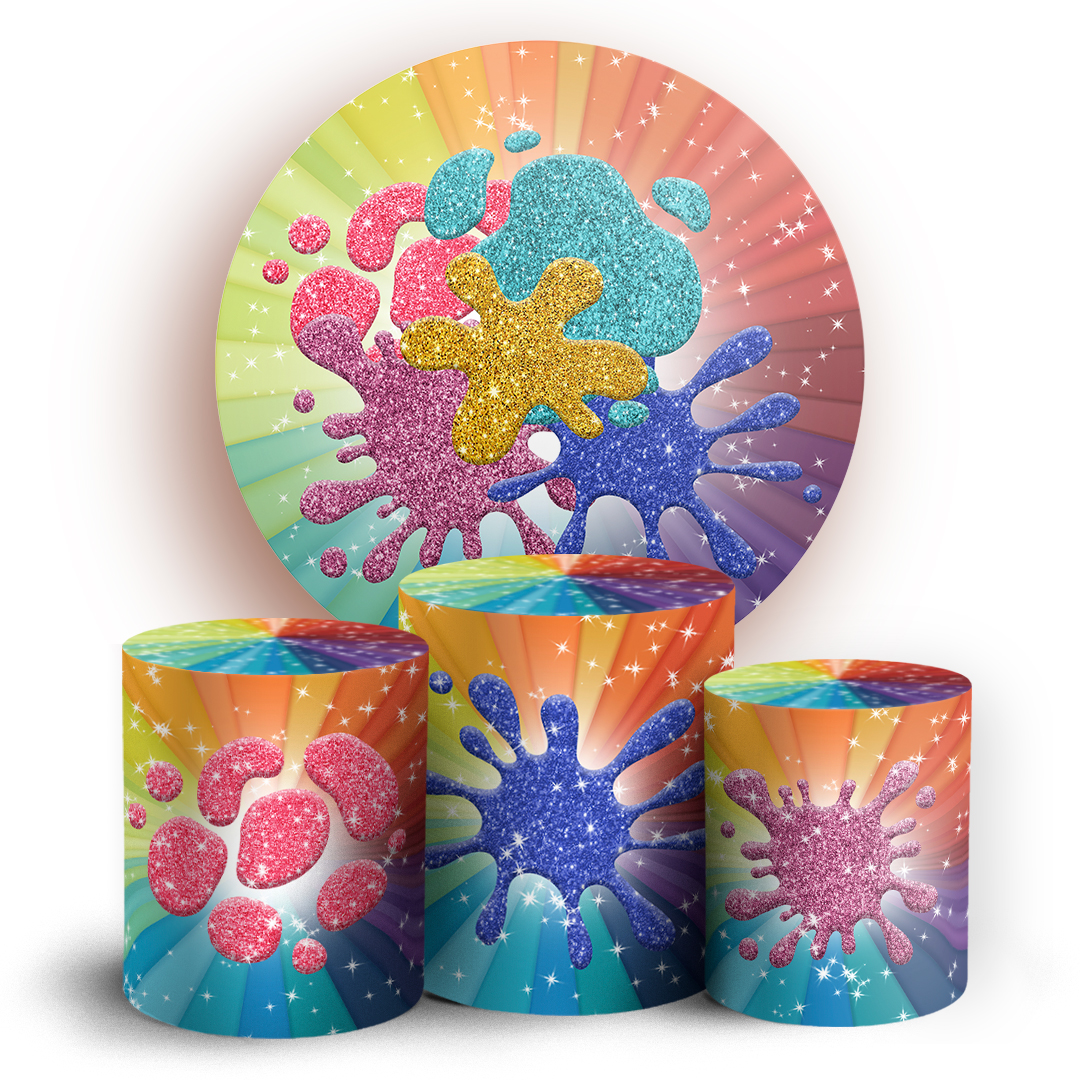Kit panel circular trio de fundas - Slime