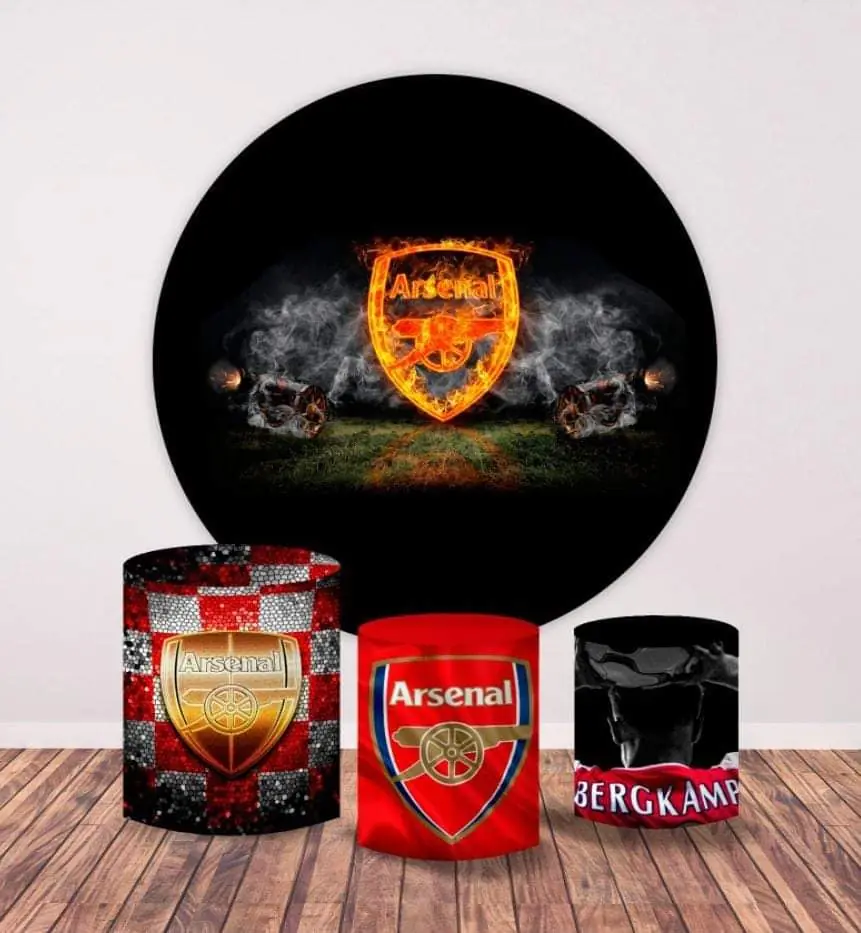 Kit panel circular trio de fundas - Arsenal