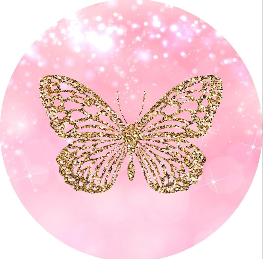 Panel Circular - Mariposa