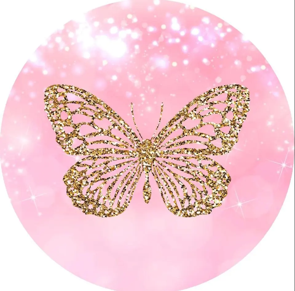 Panel Circular - Mariposa