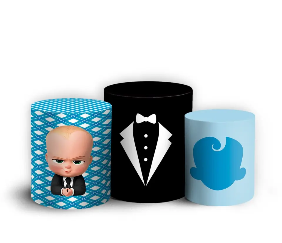 Trio de fundas - Jefe en pañales