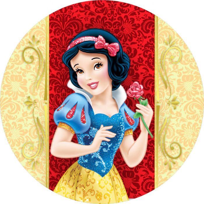Panel Circular - Blanca Nieves
