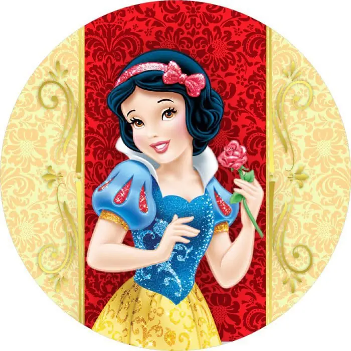 Panel Circular - Blanca Nieves