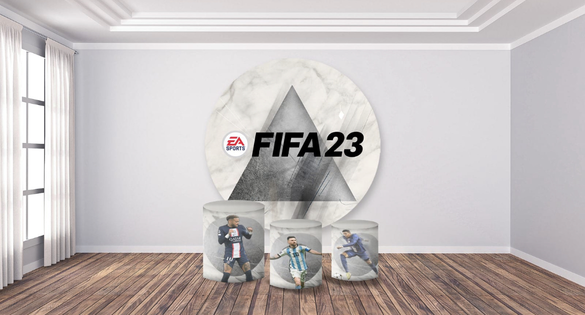 Kit panel circular trio de fundas - FiFa